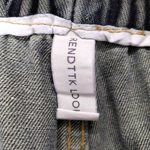 RENDTTK LOOK Y2K ヴィンテージ加工バギーデニム メンズ
